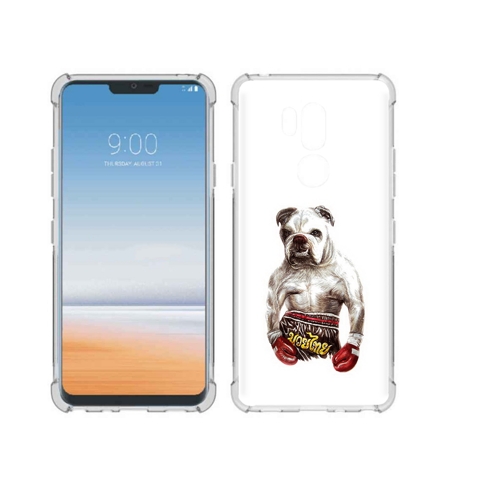 

Чехол MyPads Tocco для LG G7 ThinQ боксер, Прозрачный, Tocco