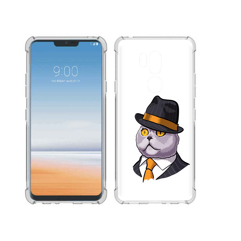 

Чехол MyPads Tocco для LG G7 ThinQ британец, Прозрачный, Tocco