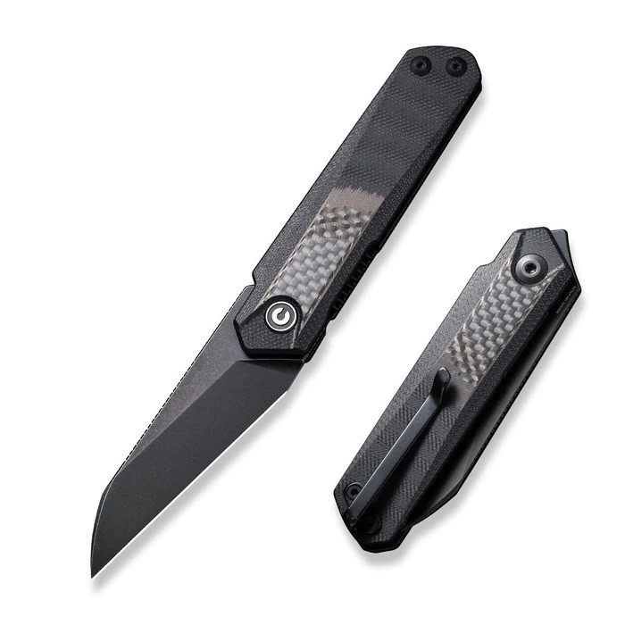 

Нож Civivi Ki-V Plus Front Flipper Knife Carbon Fiber Overlay On G10 Handle