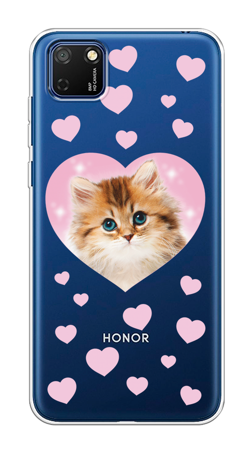 

Чехол на Honor 9S, Huawei Y5p "Котенок в сердце", Розовый;оранжевый;белый;прозрачный, 6102650-1