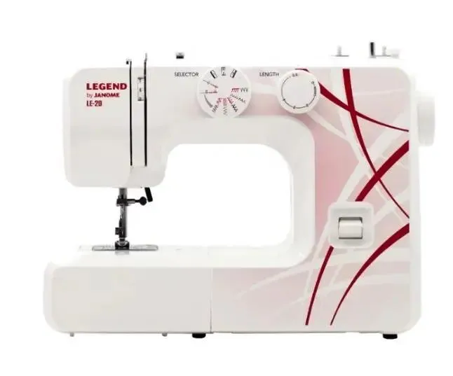 

Швейная машина Janome Legend LE20 белый; розовый, Legend LE20