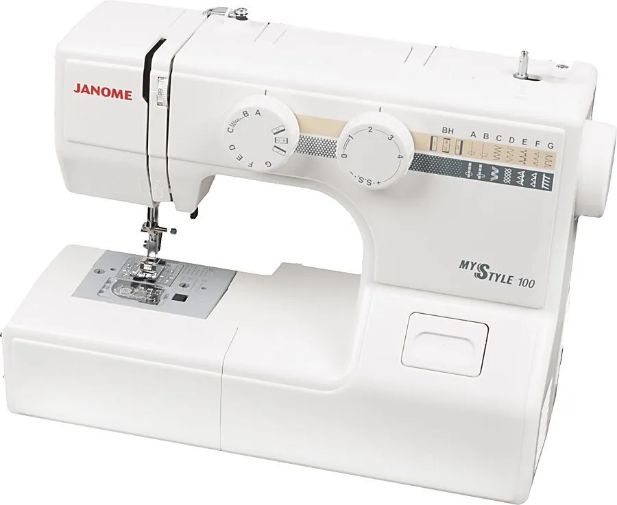 

Швейная машина Janome My Style 100 белый, желтый, My Style 100