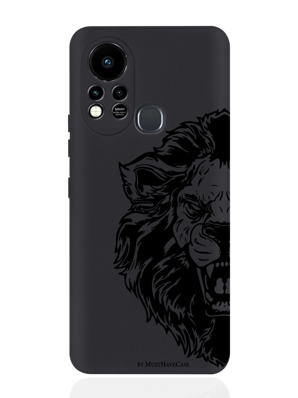 

Чехол MustHaveCase для Infinix Hot 11S Король Лев черный, Черный;коричневый