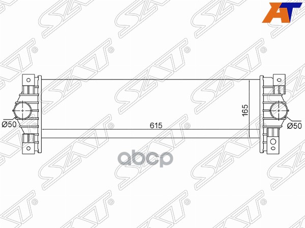 

Интеркуллер Ssang Yong Actyon/Kyron 2.0xdi 05- Sat арт. ST2371109050