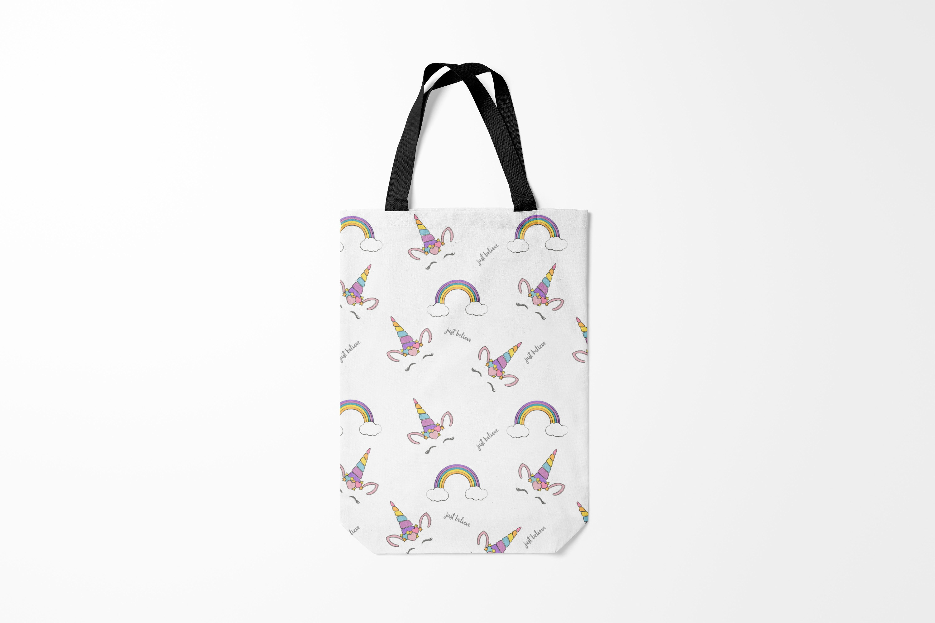 

Сумка шoппер унисекс Burnettie Единороги Just belive,, Единороги Just belive