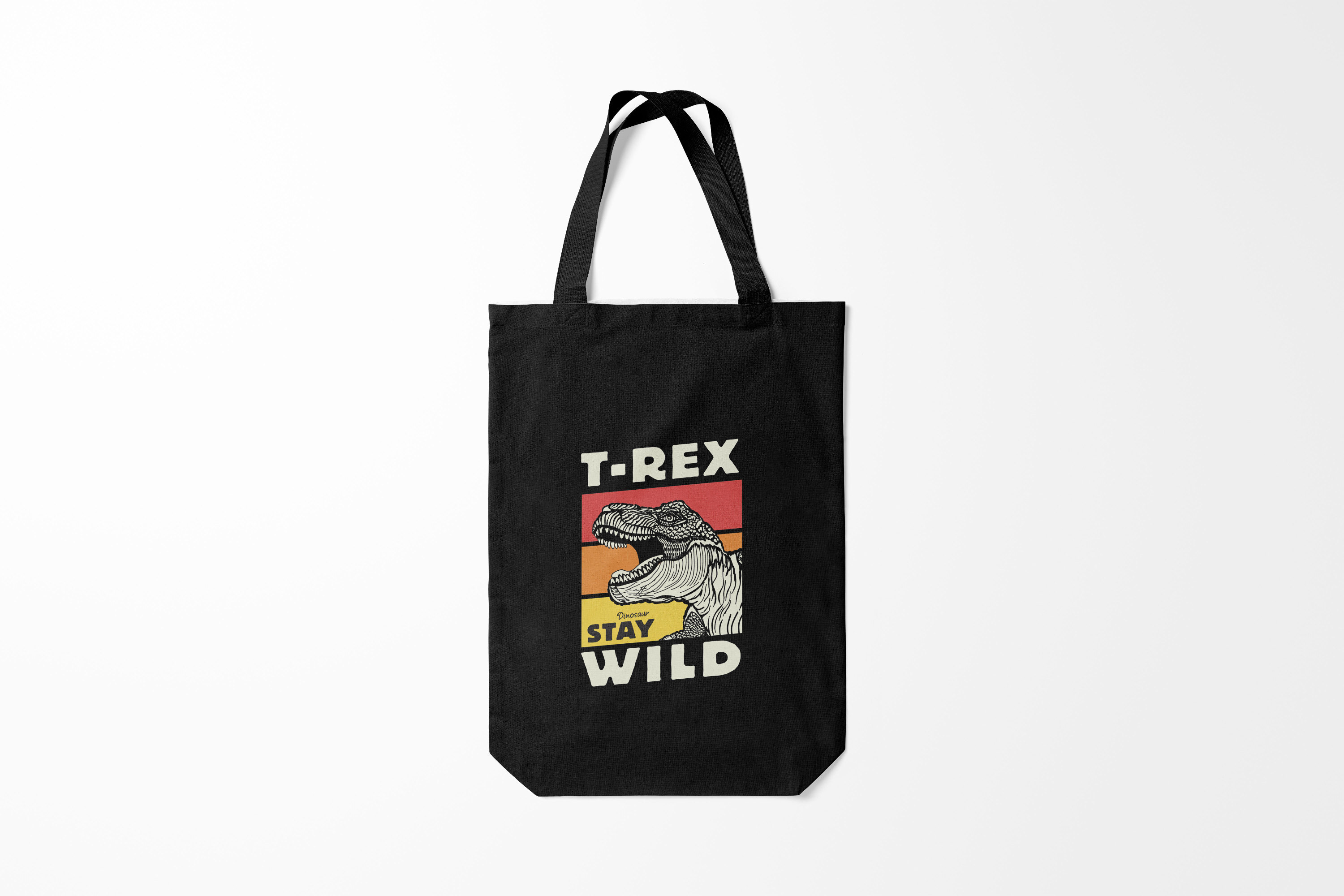 

Сумка шoппер унисекс Burnettie Динозавры T rex Wild,, Динозавры T rex Wild