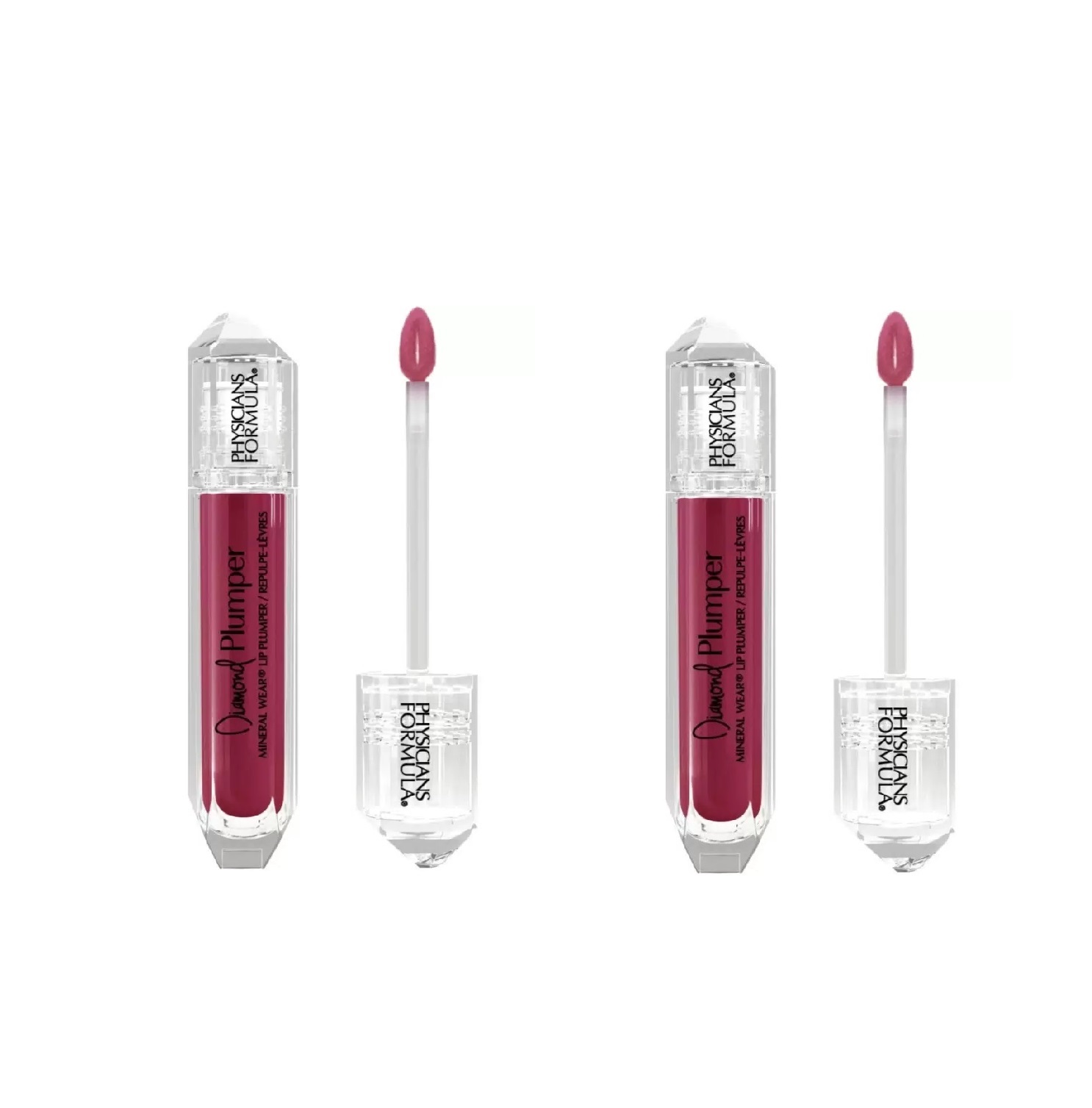 Блеск для губ Physicians Formula Diamond Glow Lip Plumper тон Ягодный Бриллиант 5 мл 2 шт