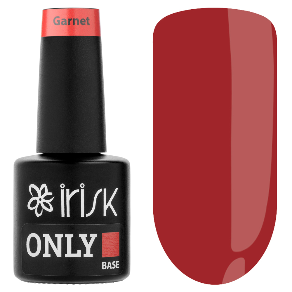 

База каучуковая цветная IRISK Only Base, 22 Garnet 10мл