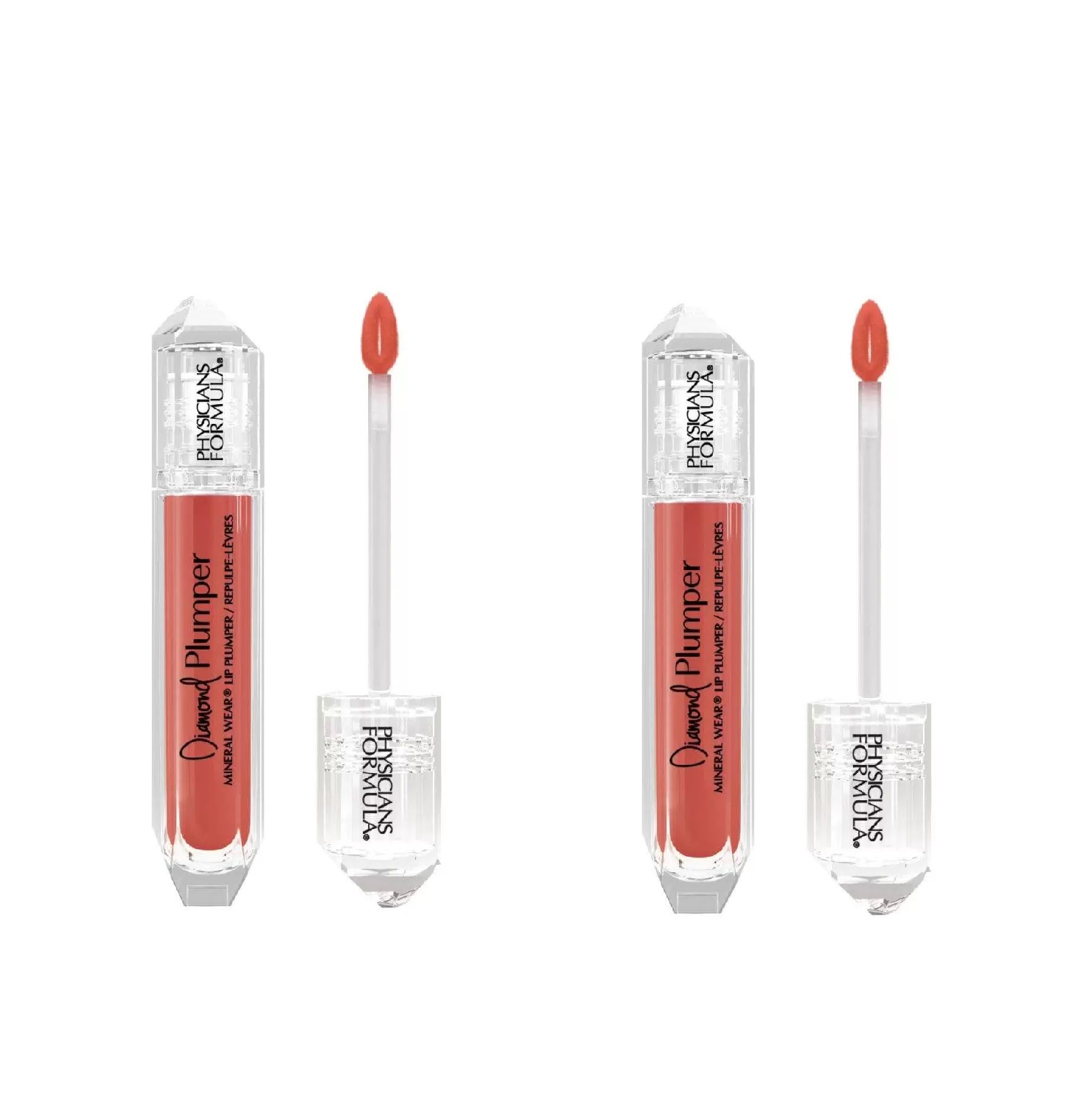 Блеск для губ Physicians Formula Diamond Glow Lip Plumper тон шампань 5 мл 2 шт