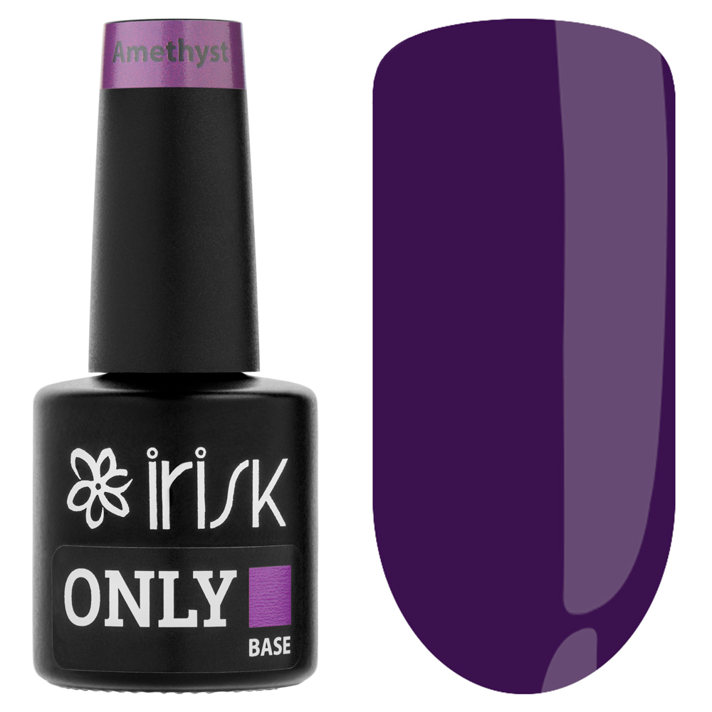 

База каучуковая цветная IRISK Only Base, 23 Amethyst 10мл