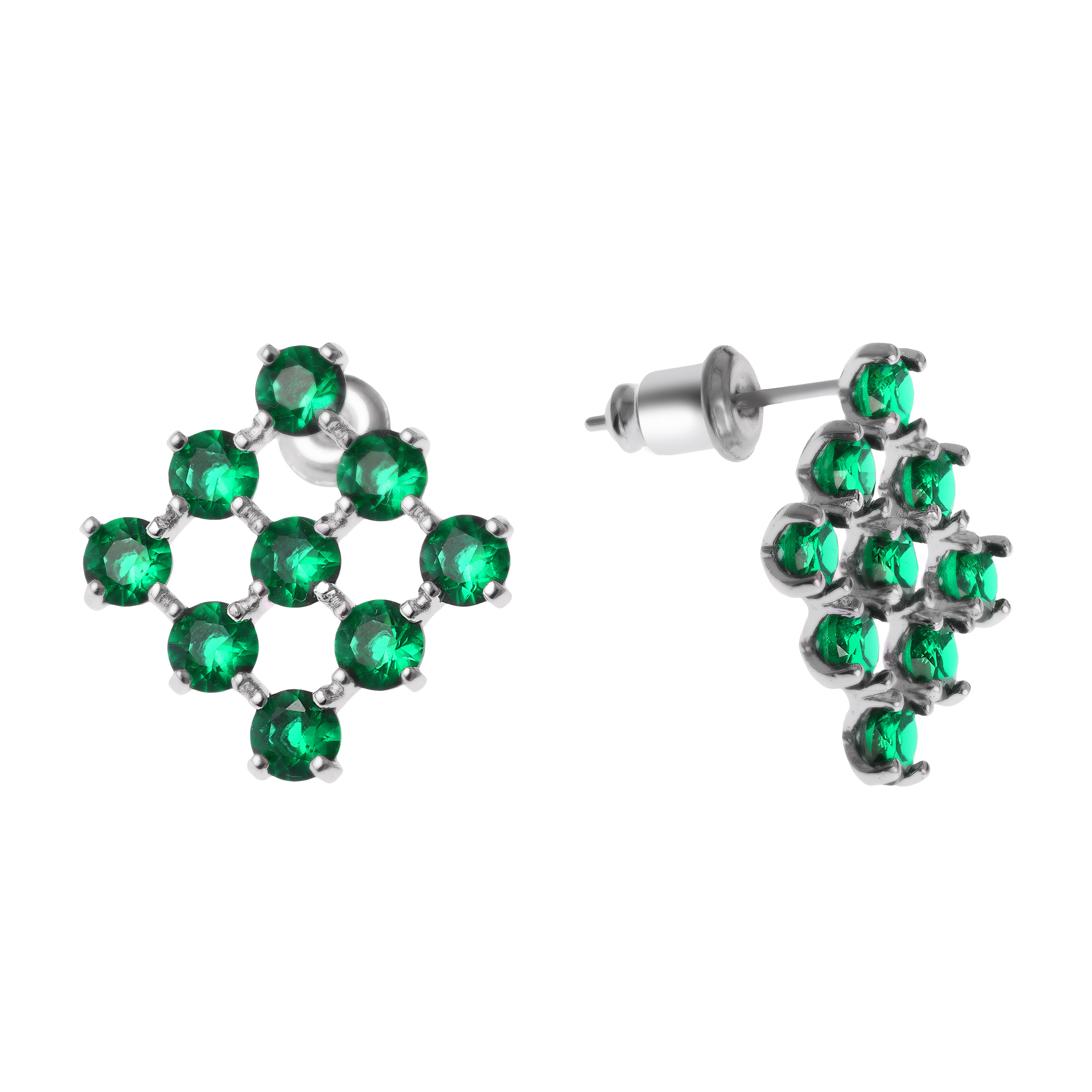 

Серьги из бижутерного сплава Ice&High Collection MS333802G, хрусталь, MS333802G