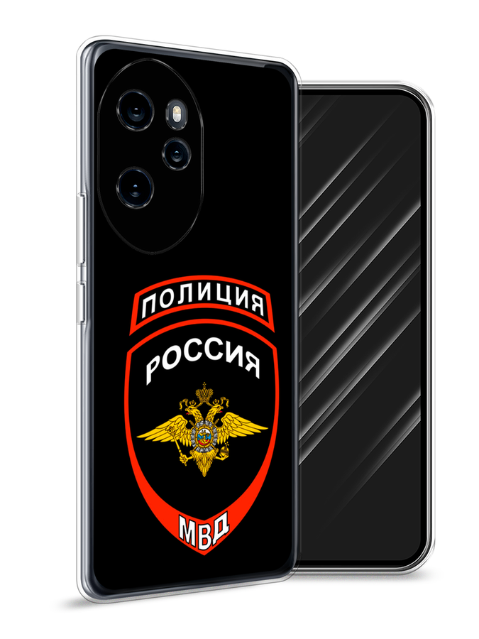 

Чехол Awog на Honor 100 Pro "Полиция шеврон", Черный;красный;белый, 6122850-1