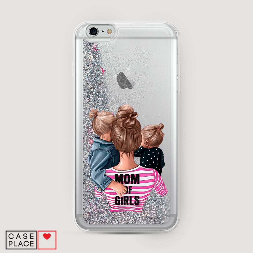 

Чехол Awog на Apple iPhone 6 Plus / Айфон 6 Plus "Mom of Girls", Разноцветный, 10591-1