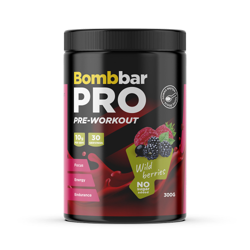 фото Предтренировочный комплекс bombbar pre-workout, лесные ягоды, 300 г