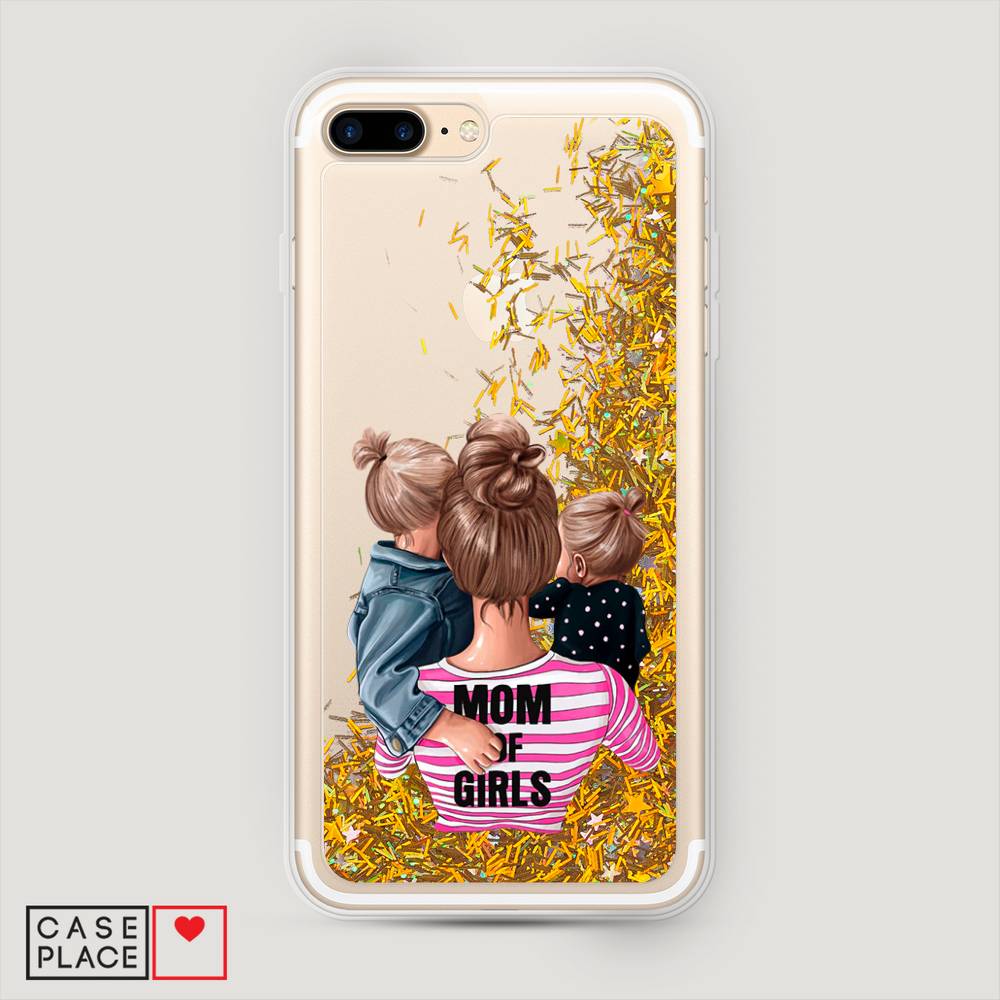 

Чехол Awog на Apple iPhone 7 Plus / Айфон 7 Plus "Mom of Girls", 10790-1