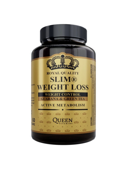 Queen Vitamins Slim для контроля веса капсулы 0,62 г 60 шт.