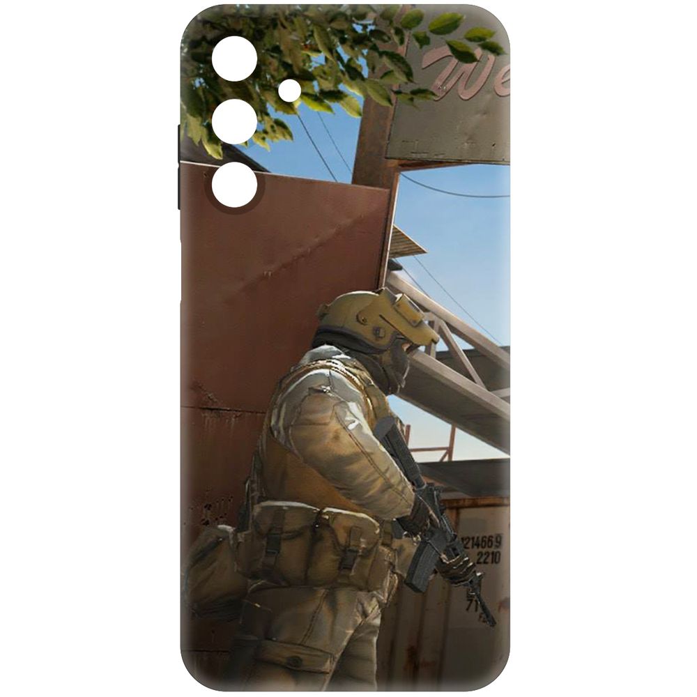 

Чехол-накладка Krutoff Soft Case Cтандофф 2 - Rust для Samsung Galaxy A15 4G (A155), Черный