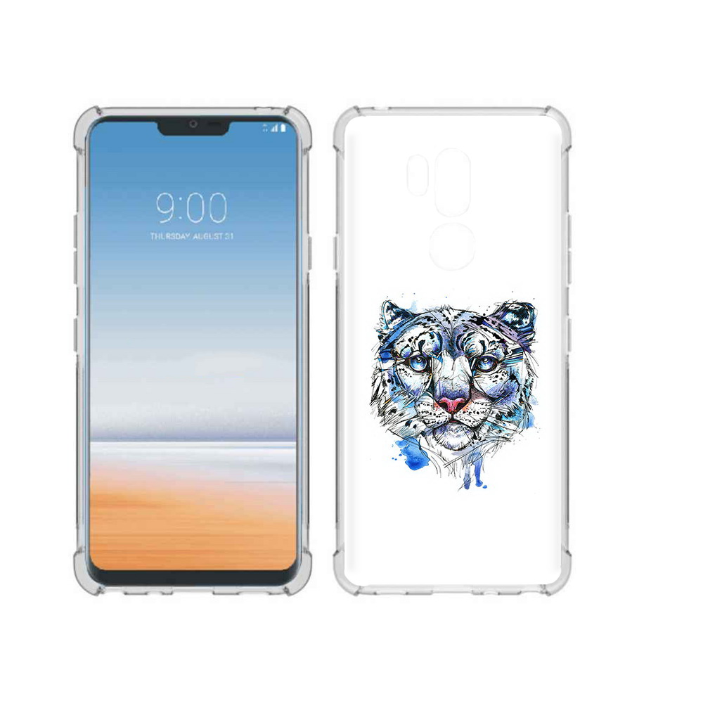 

Чехол MyPads Tocco для LG G7 ThinQ водяной тигр, Прозрачный, Tocco