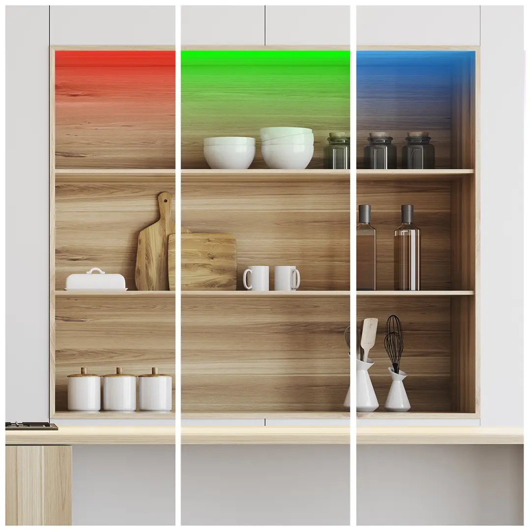 

Светодиодная лента Apeyron SSS-18709245 5 м разноцветный/RGB