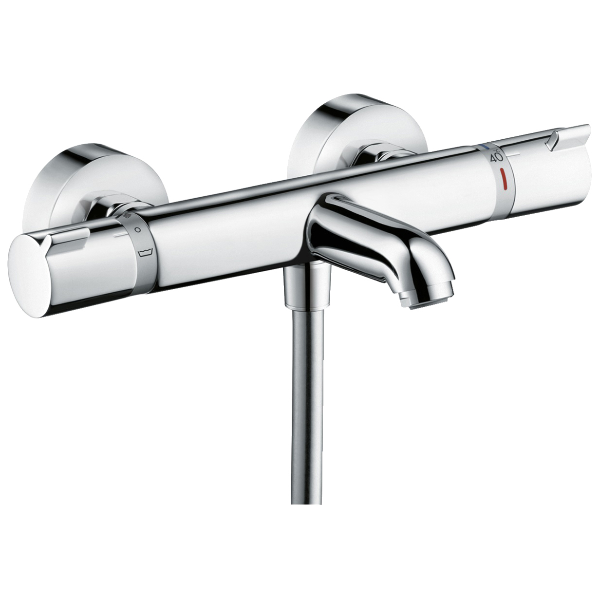 фото Смеситель для ванны hansgrohe ecostat comfort 13114000 хром