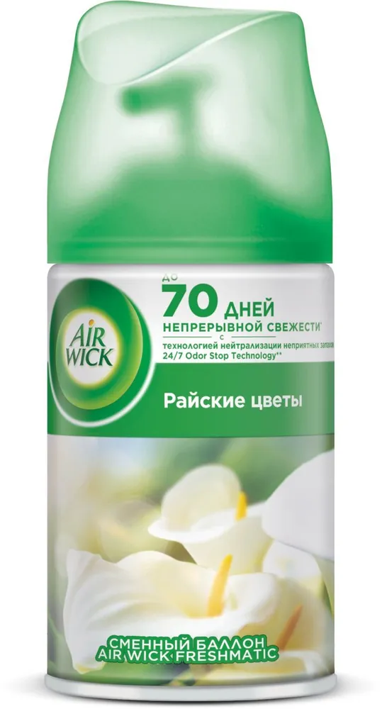 

Сменный блок для освежителя воздуха Air Wick Freshmatic Нежные цветы, 250 мл