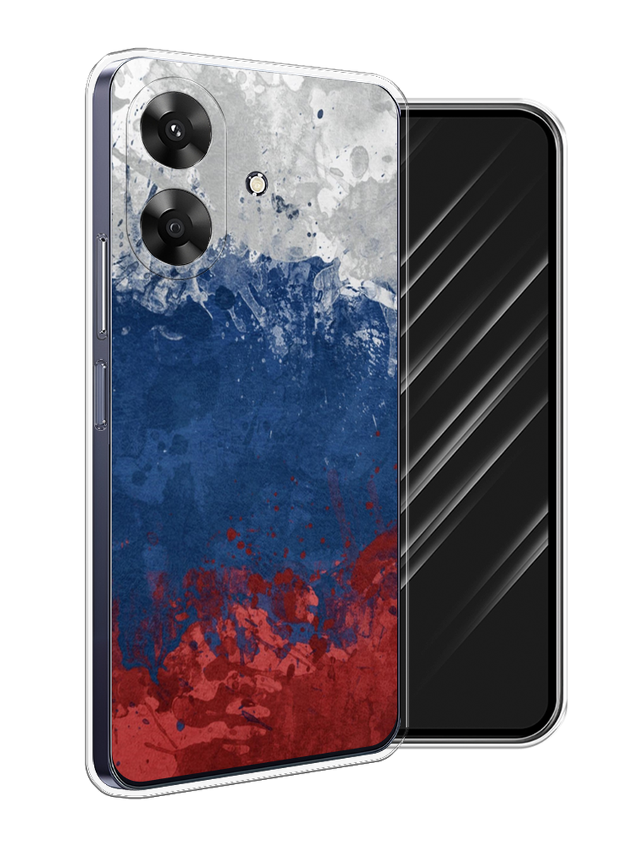 

Чехол Awog на Realme Note 60 "Флаг России неровный", Белый;синий;красный, 2518550-1
