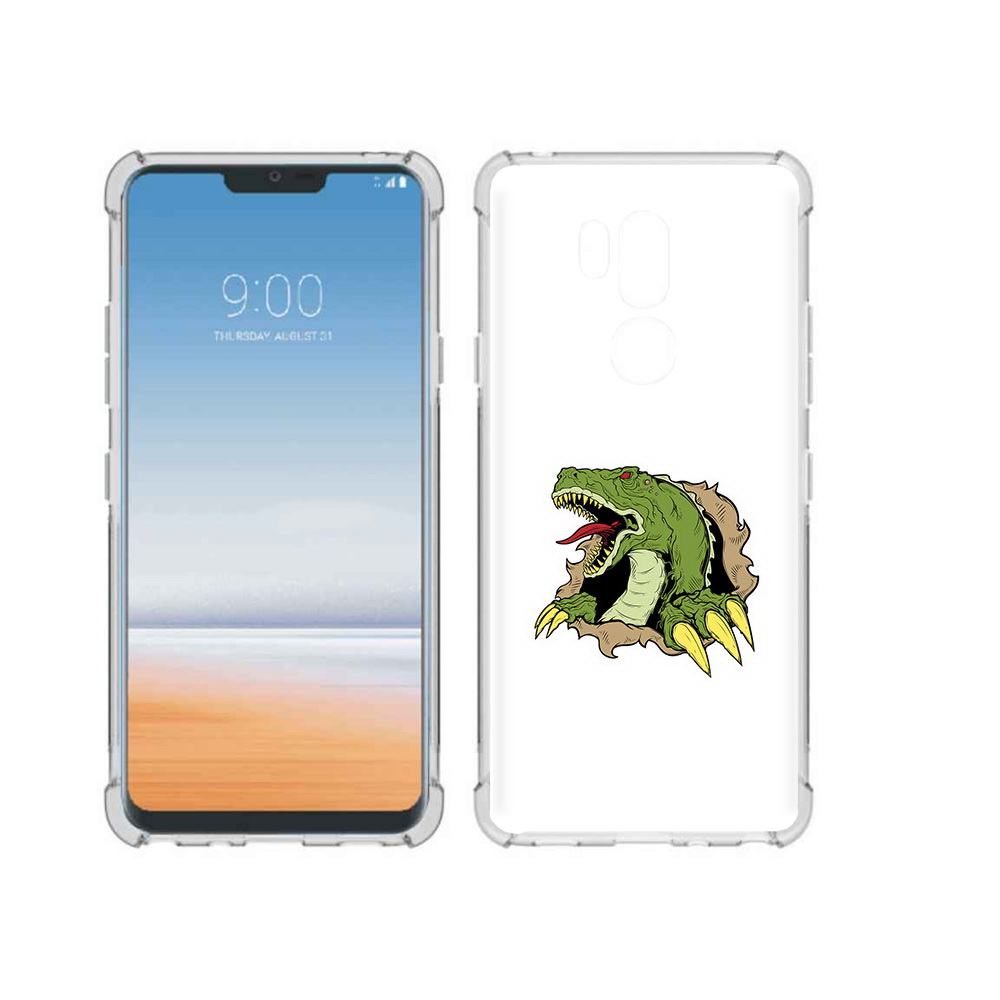 

Чехол MyPads Tocco для LG G7 ThinQ годзила, Прозрачный, Tocco