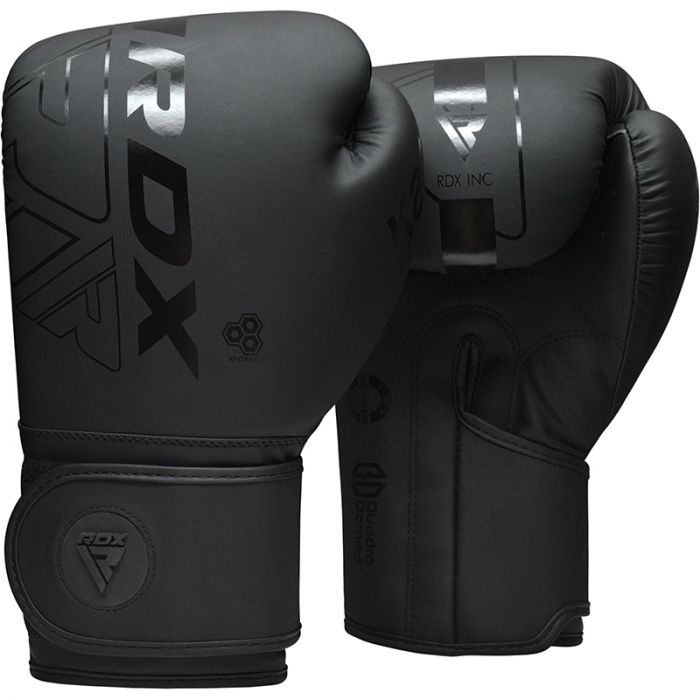 

Боксерские перчатки RDX Kara BGR-F6MB черные 14 унций, Черный, 2144.0