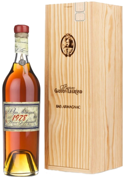 

Арманьяк Baron G. Legrand 1978 Bas Armagnac