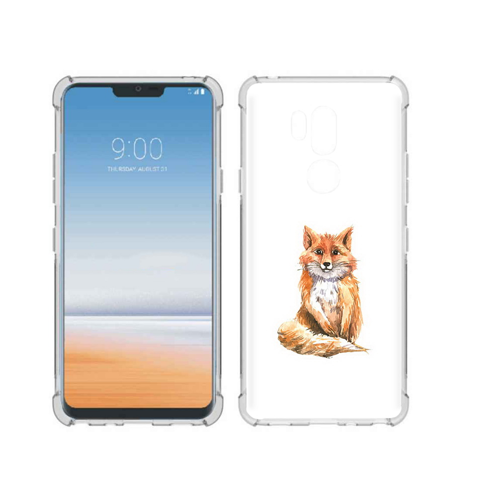 

Чехол MyPads Tocco для LG G7 ThinQ детская лиса, Прозрачный, Tocco