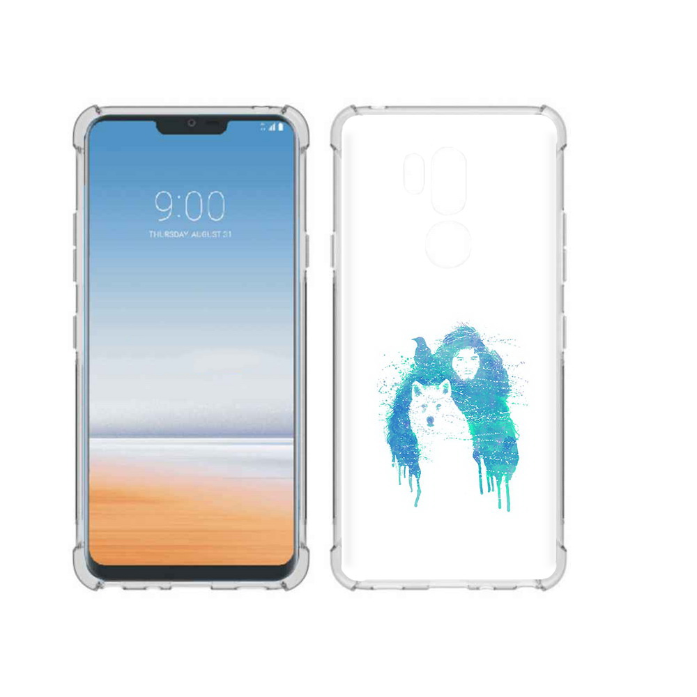 

Чехол MyPads Tocco для LG G7 ThinQ джон сноу, Прозрачный, Tocco