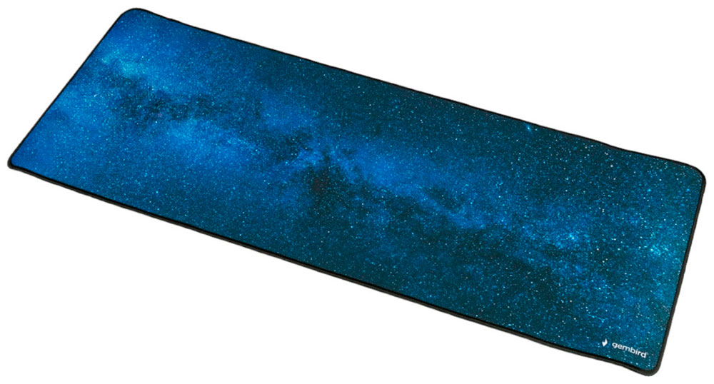 

Коврик для мыши Gembird Mp-80x30-space, Рисунок;синий, Mp-80x30-space