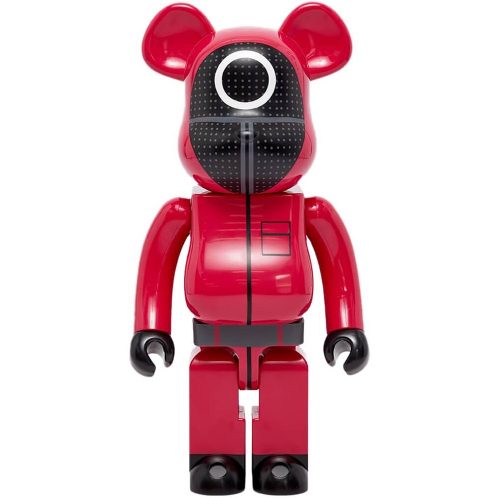 Фигурка Medicom Toy Bearbrick Squid Game Worker 1000%