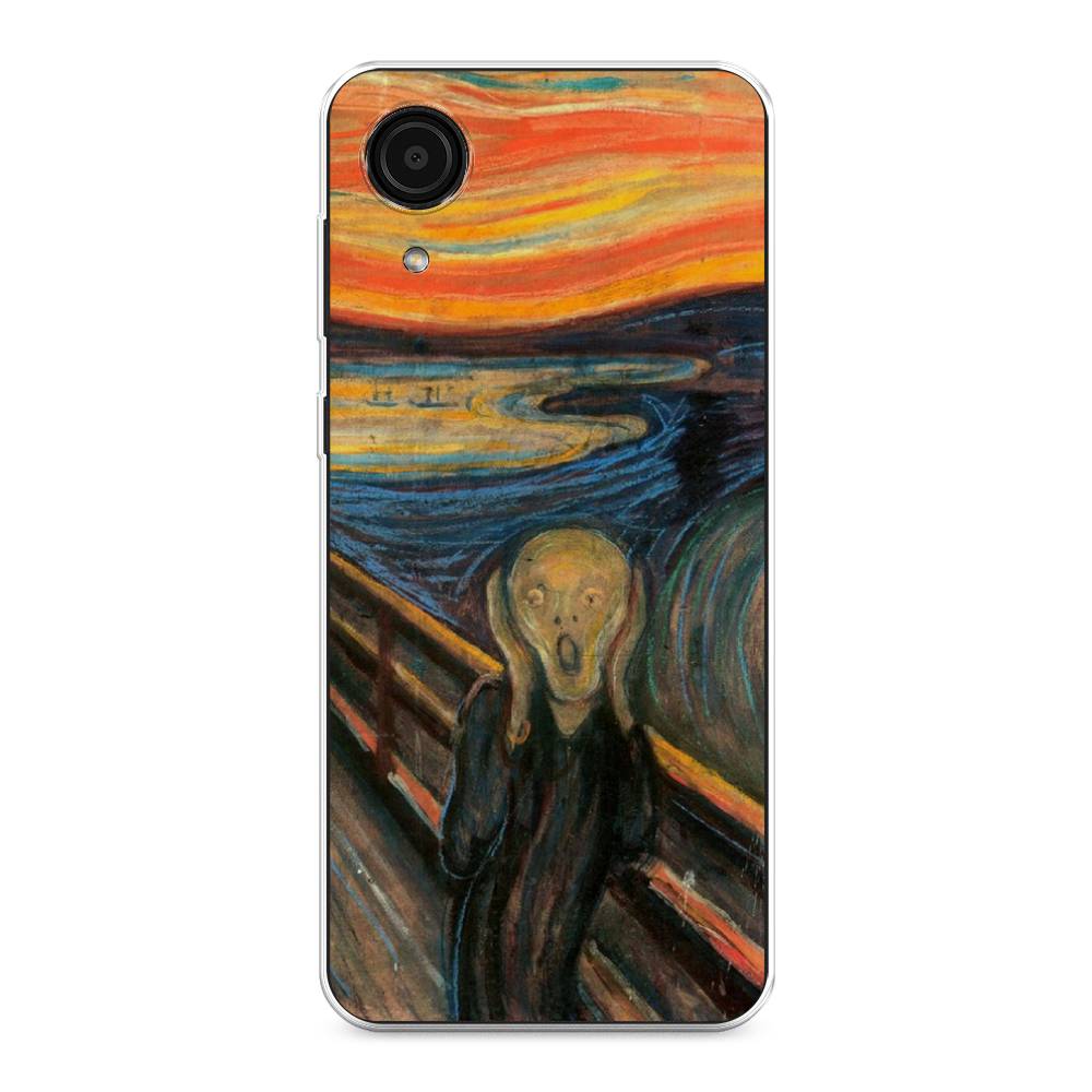 

Чехол Awog на Samsung Galaxy A03 Core / Самсунг A03 Core "Крик", Оранжевый;синий;серый, 2104750-9