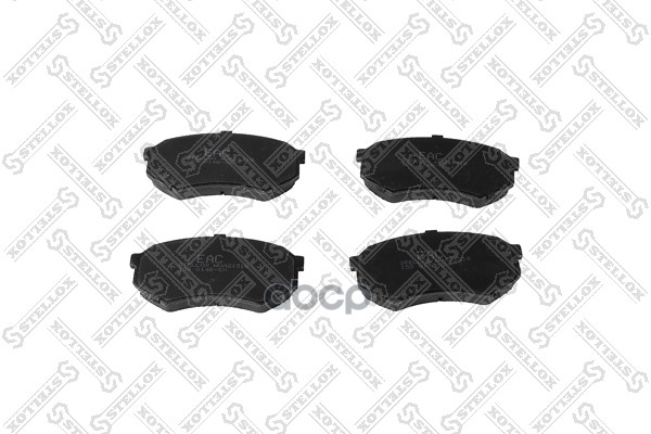 

Тормозные колодки Stellox 159014BSX