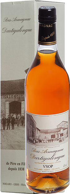 

Арманьяк Dartigalongue VSOP, Bas Armagnac AOC, в подарочной упаковке