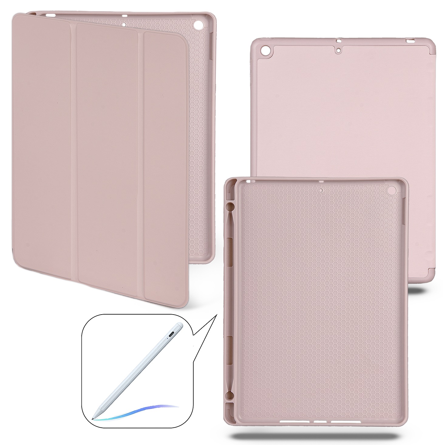 

Чехол-книжка для iPad 10.2 (2019/2020/2021) Smart case (Pencil) Pink Sand 14 (IS019959), Розовый, Чехол-книжка для iPad 10.2 (2019/2020/2021) Smart case (Pencil) Pink Sand 14 (IS019959)