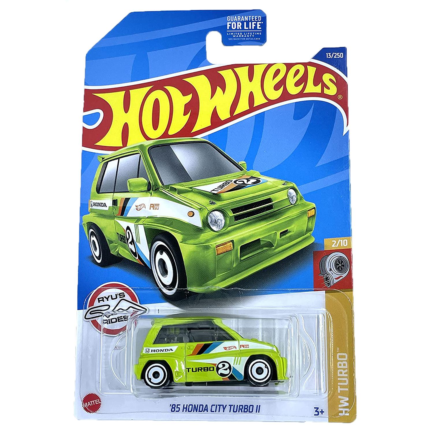 

Базовая машинка Hot Wheels '85 Honda City Turbo II зеленая C4982/HCV25