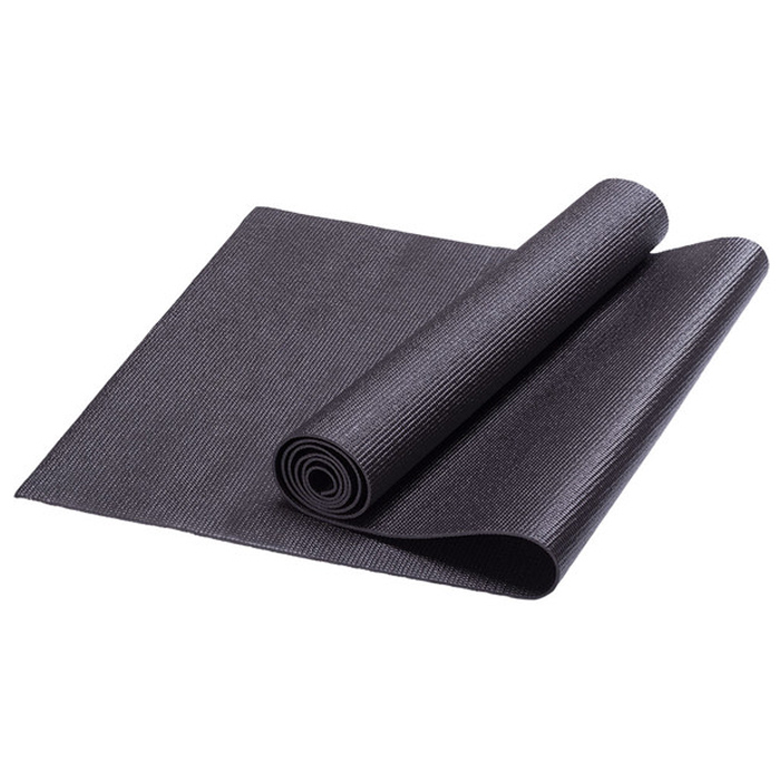 

Коврик для йоги SPORTEX (PVC 173x61x0,5 см) (черный), PVC 173x61x0,5 см