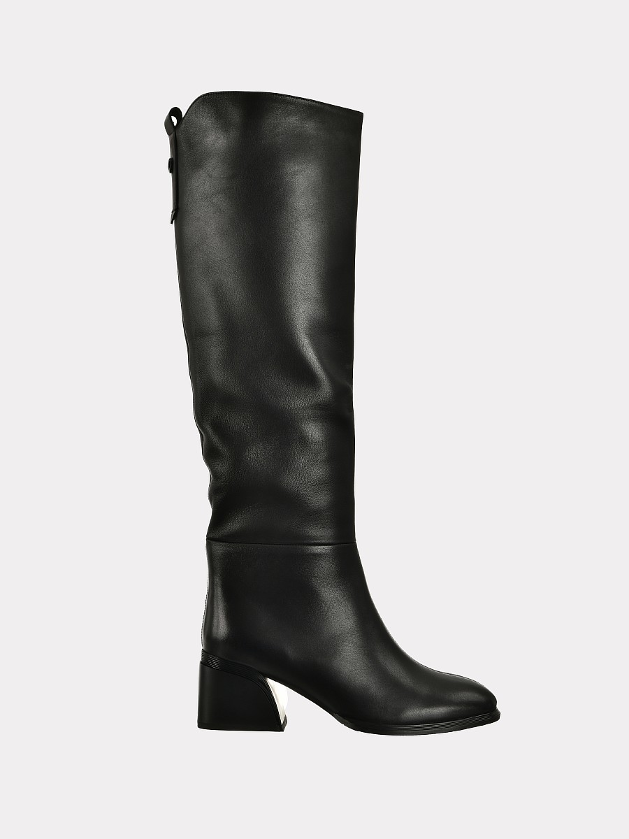 

Сапоги женские Versiya shop P101-552 черные 37 RU, P101-552