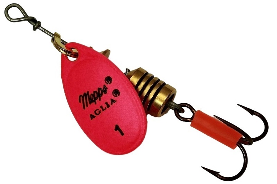 

Блесна Mepps Aglia Hot №1 pink, Розовый, Aglia Hot