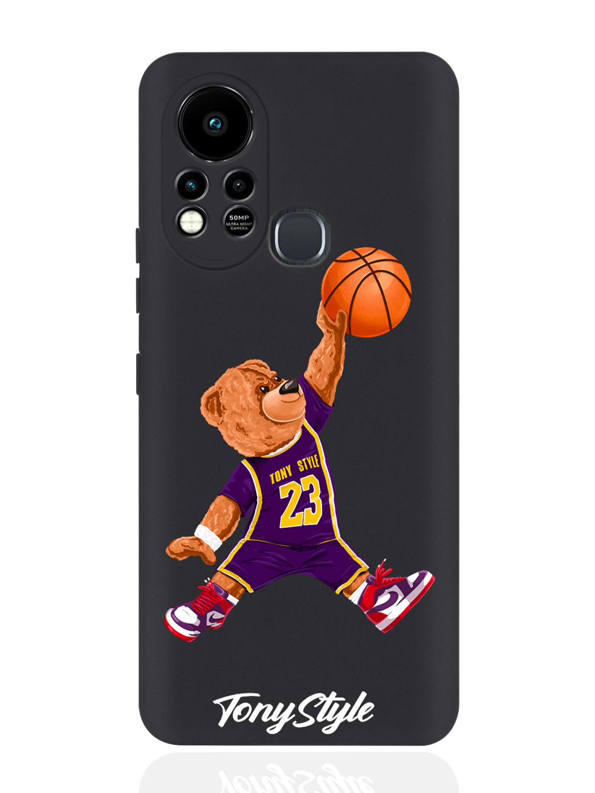 

Чехол Tony Style для Infinix Hot 11S Tony Style баскетболист с мячом черный, Фиолетовый;коричневый;желтый;оранжевый