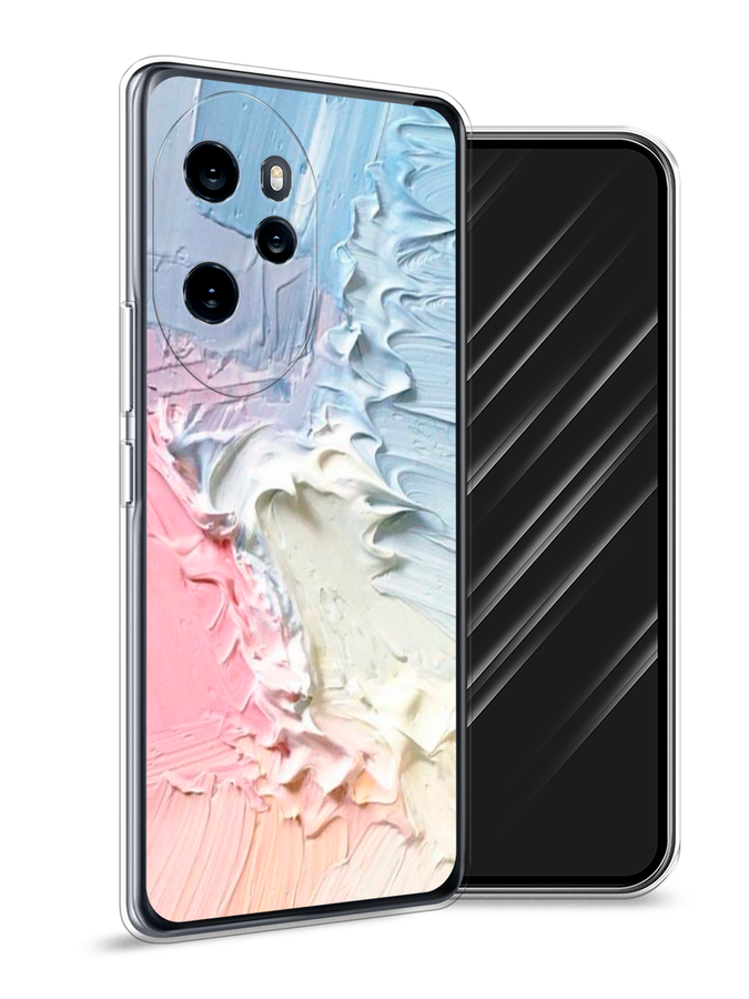 

Чехол Awog на Honor 100 Pro "Фруктовое мороженное", Голубой;розовый;желтый, 6122850-1