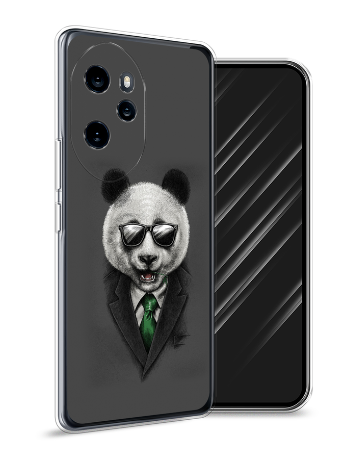 

Чехол Awog на Honor 100 Pro "Деловая панда", Серый;зеленый, 6122850-1