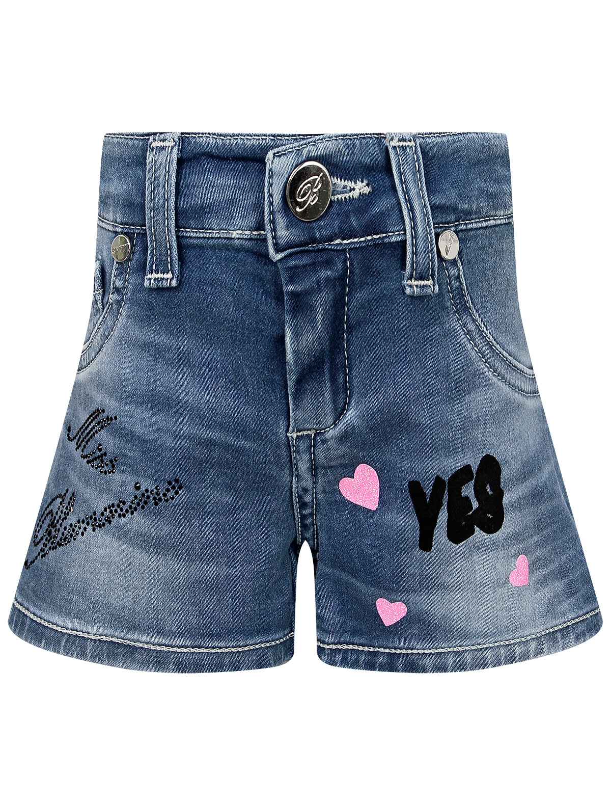 

Шорты Miss Blumarine цв. голубой, р. 98, MBL0956