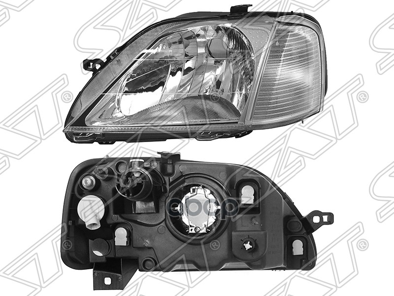 фото Фара renault logan 05-10 хрусталь, с корректором sat арт. st5511153l