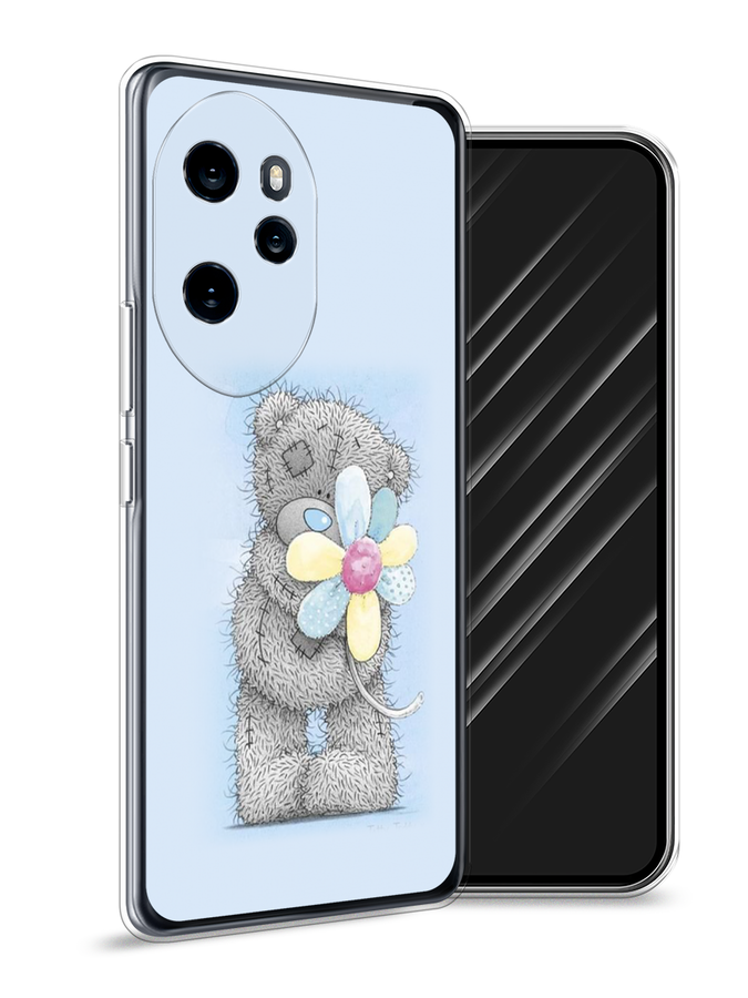 

Чехол Awog на Honor 100 Pro "Me to you с ромашкой", Голубой;серый;желтый, 6122850-1