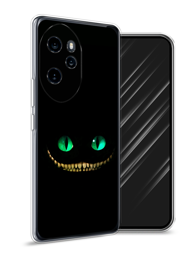 

Чехол Awog на Honor 100 Pro "Зеленоглазый чеширский кот", Черный, 6122850-1