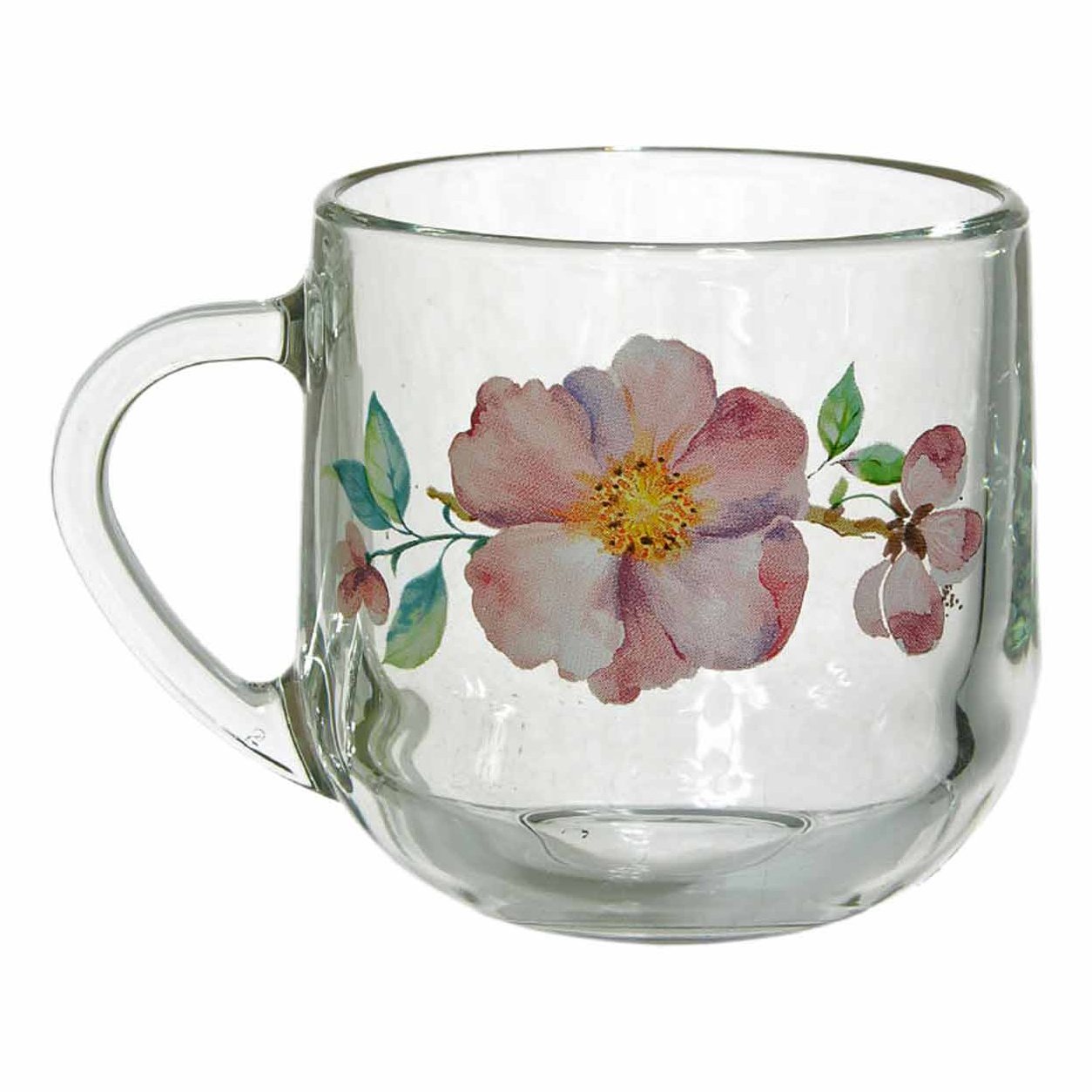 Кружка ОСЗ Грамине акварельные цветы 300 мл