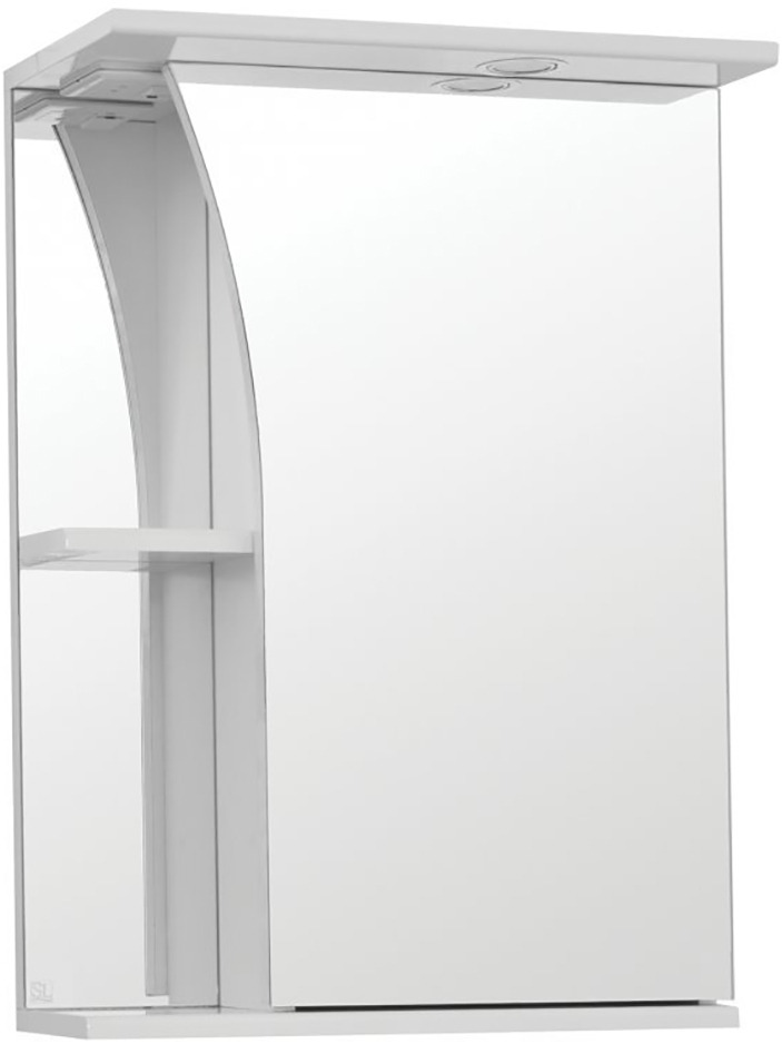 

Зеркало-шкаф Style Line Виола 50 50 x 15,5 x 60 см правый белый